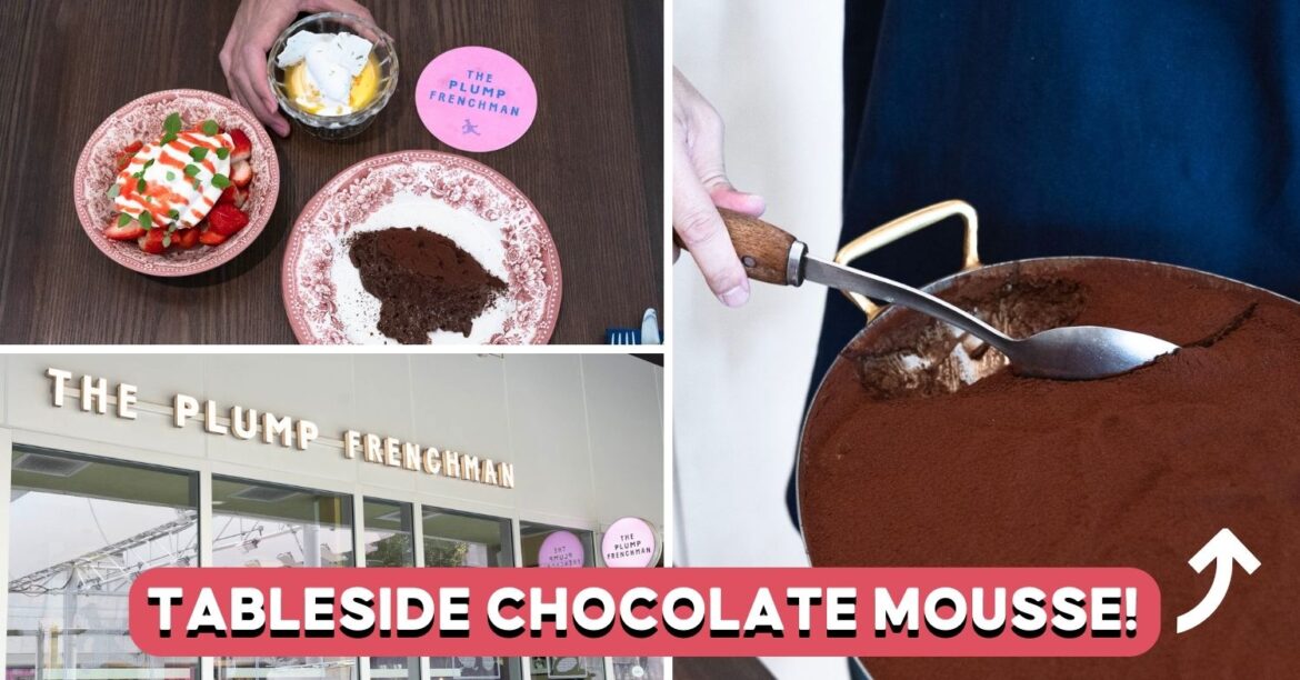 The Plump Frenchman: Tableside Chocolate Mousse In Bugis The Plump Frenchman: Tableside Chocolate Mousse In Bugis