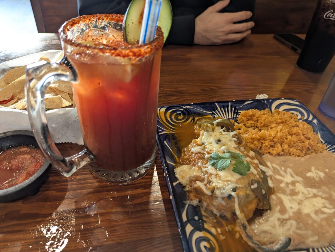 Well Deserved Chili Reyanno and Michelada