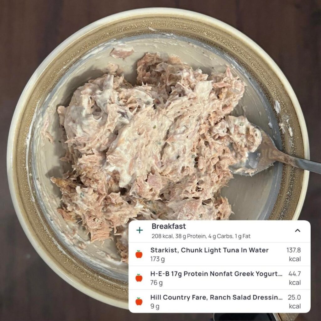 Tuna dip…?