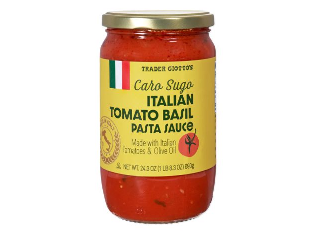 Trader Joe's Caro Sugo Italian Tomato Basil Pasta Sauce