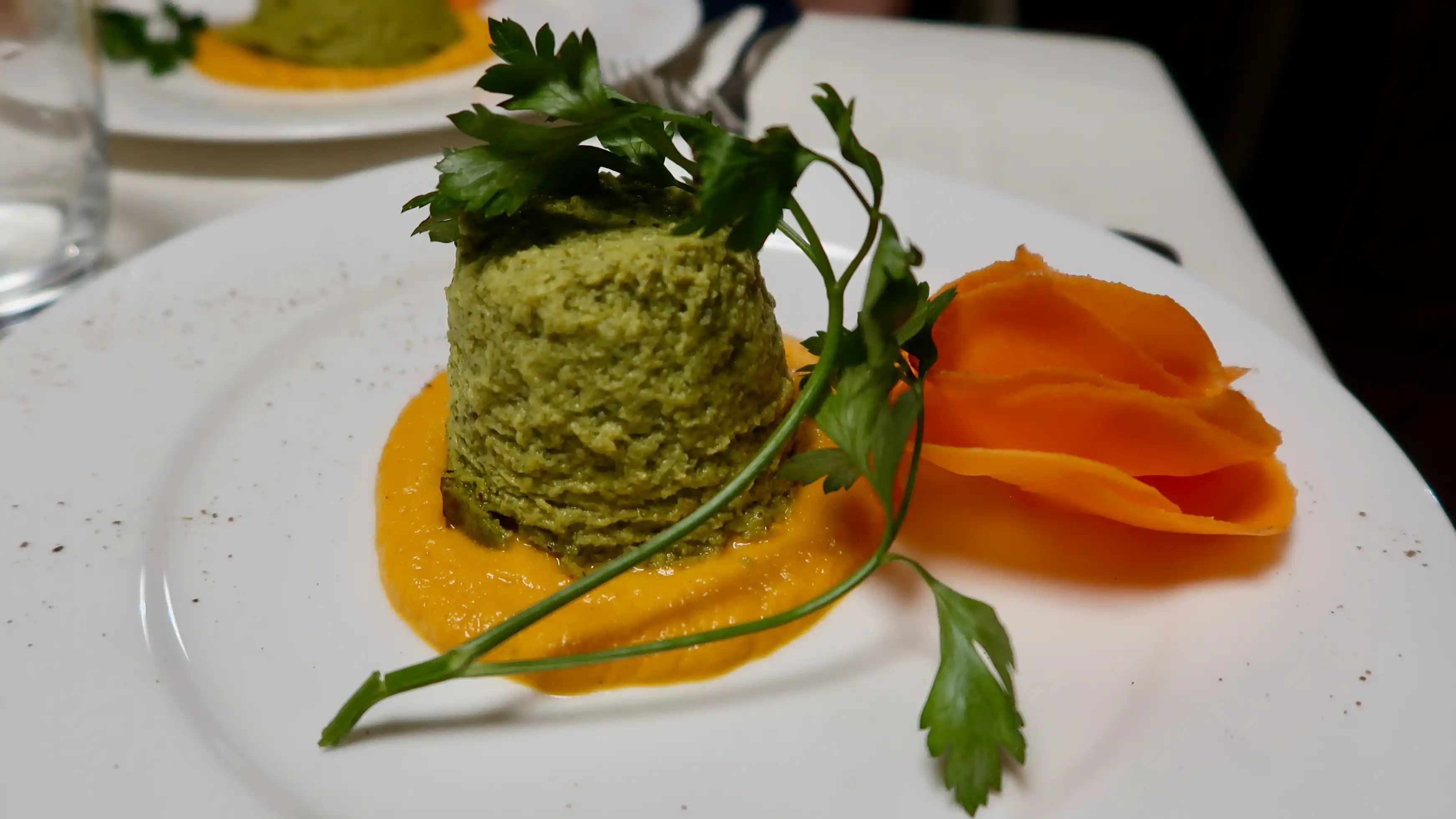 trattoria monti broccoli flan