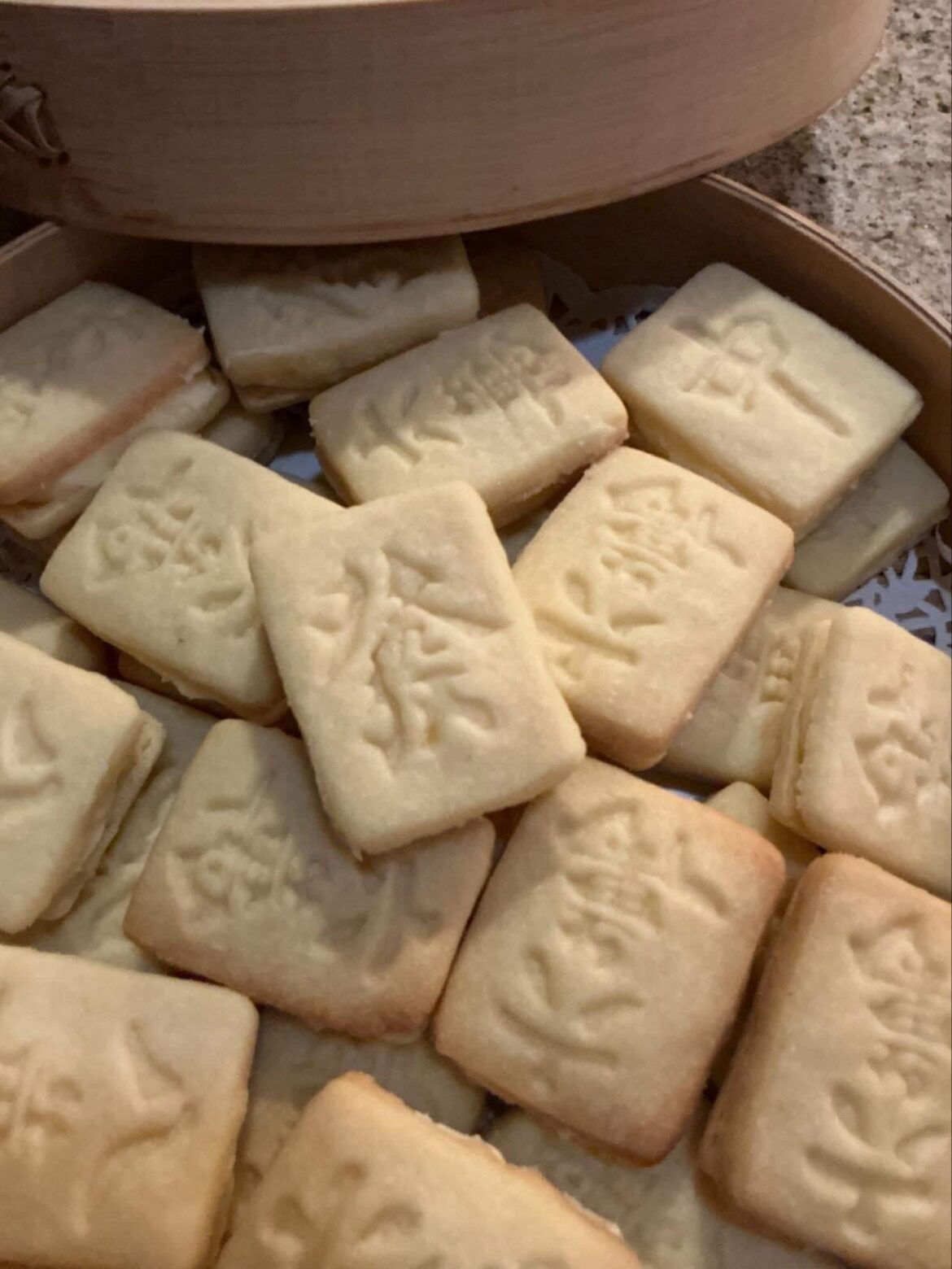 Mahjong Short Bread Cookies