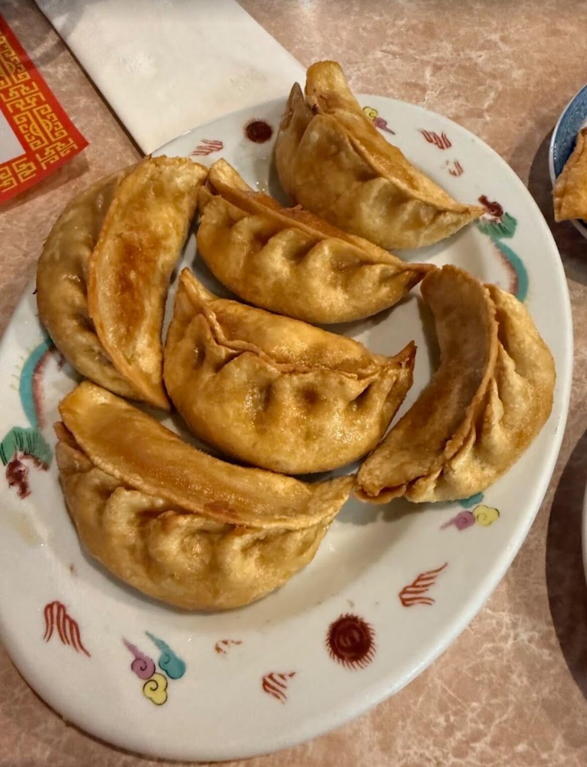 Deep fried pot stickers
