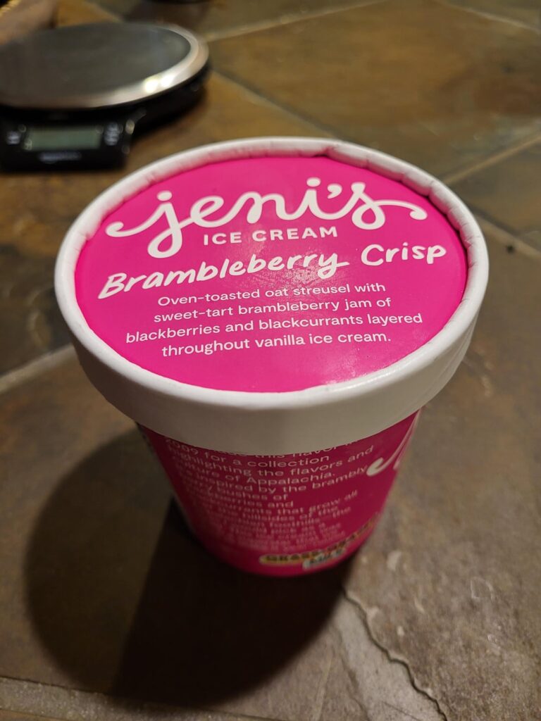 First foray into Jeni’s: Brambleberry Crisp First foray into Jeni's: Brambleberry Crisp