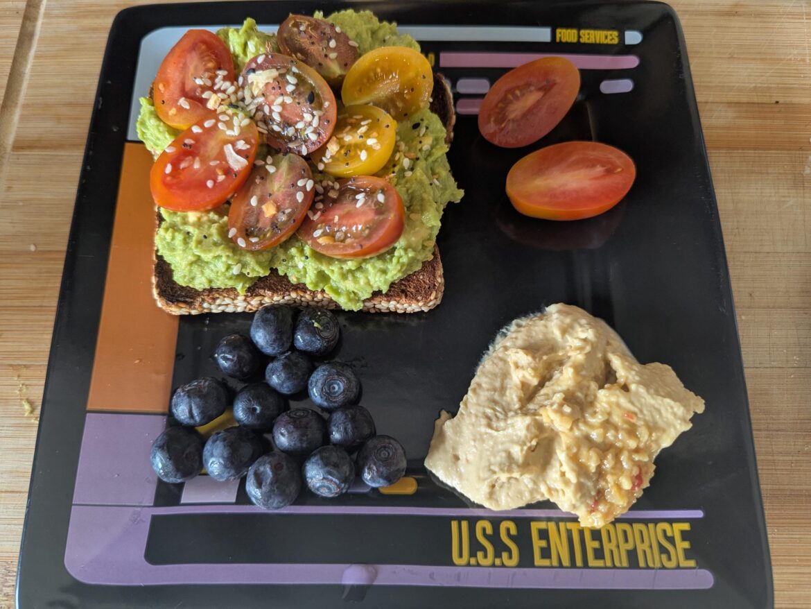 How did I do for my first ever Mediterranean diet meal? Doctor told me either diet now or die, so here I am.