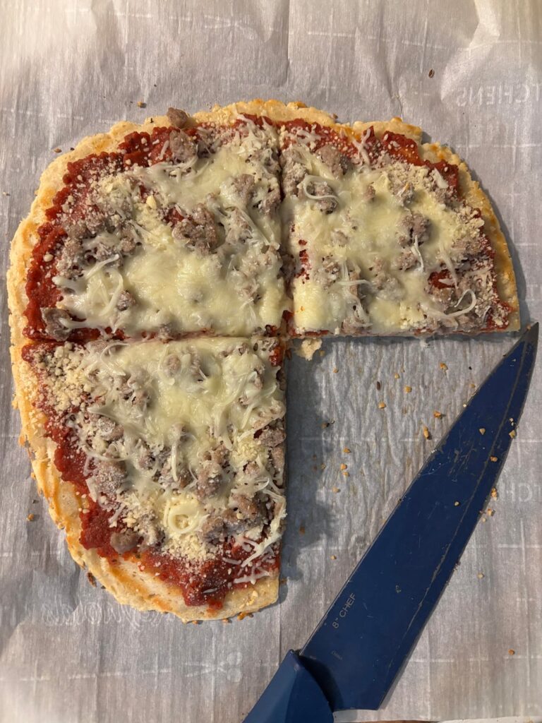 Carbquik pizza