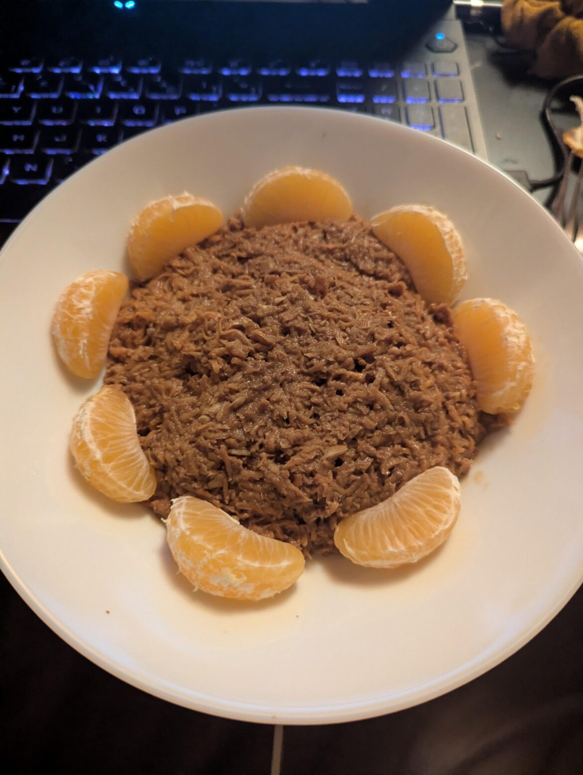 My weird go-to dessert