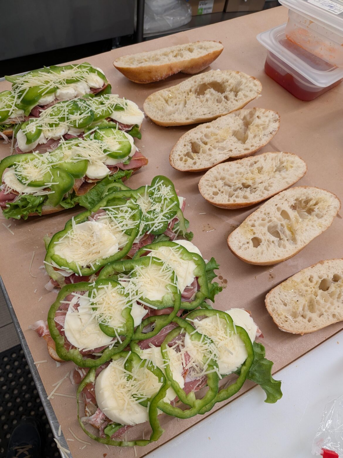 Prosciutto and Mozzarella