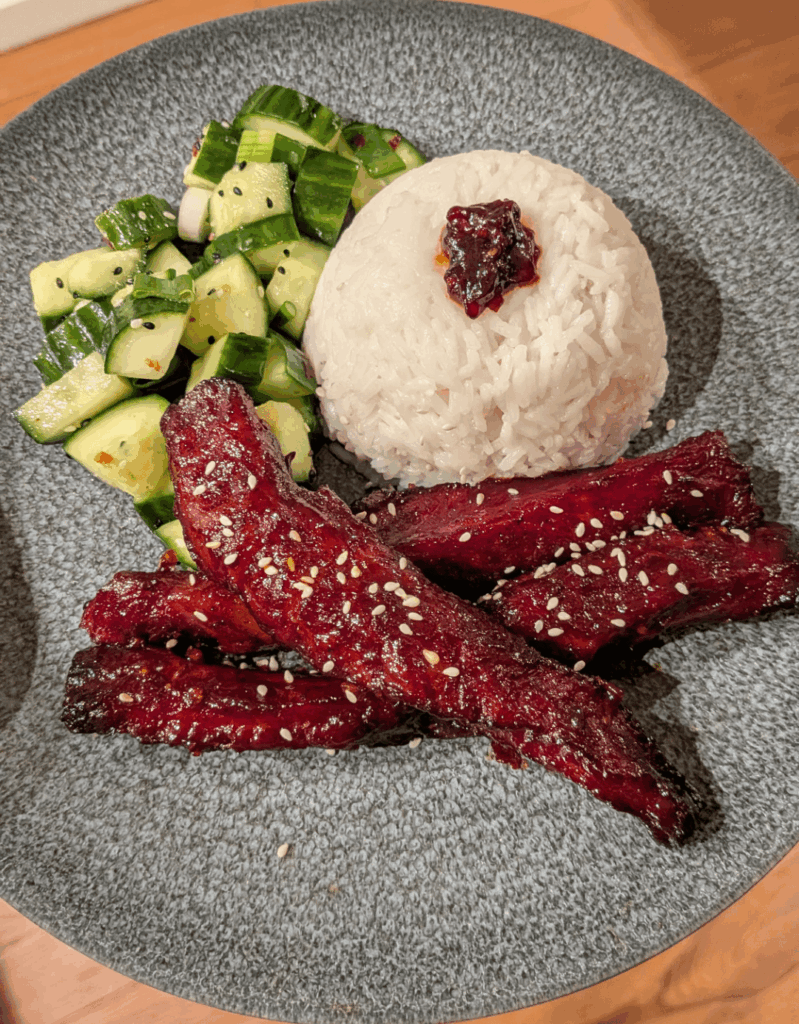 Tried to change it up a bit, Korean sticky beef fingers