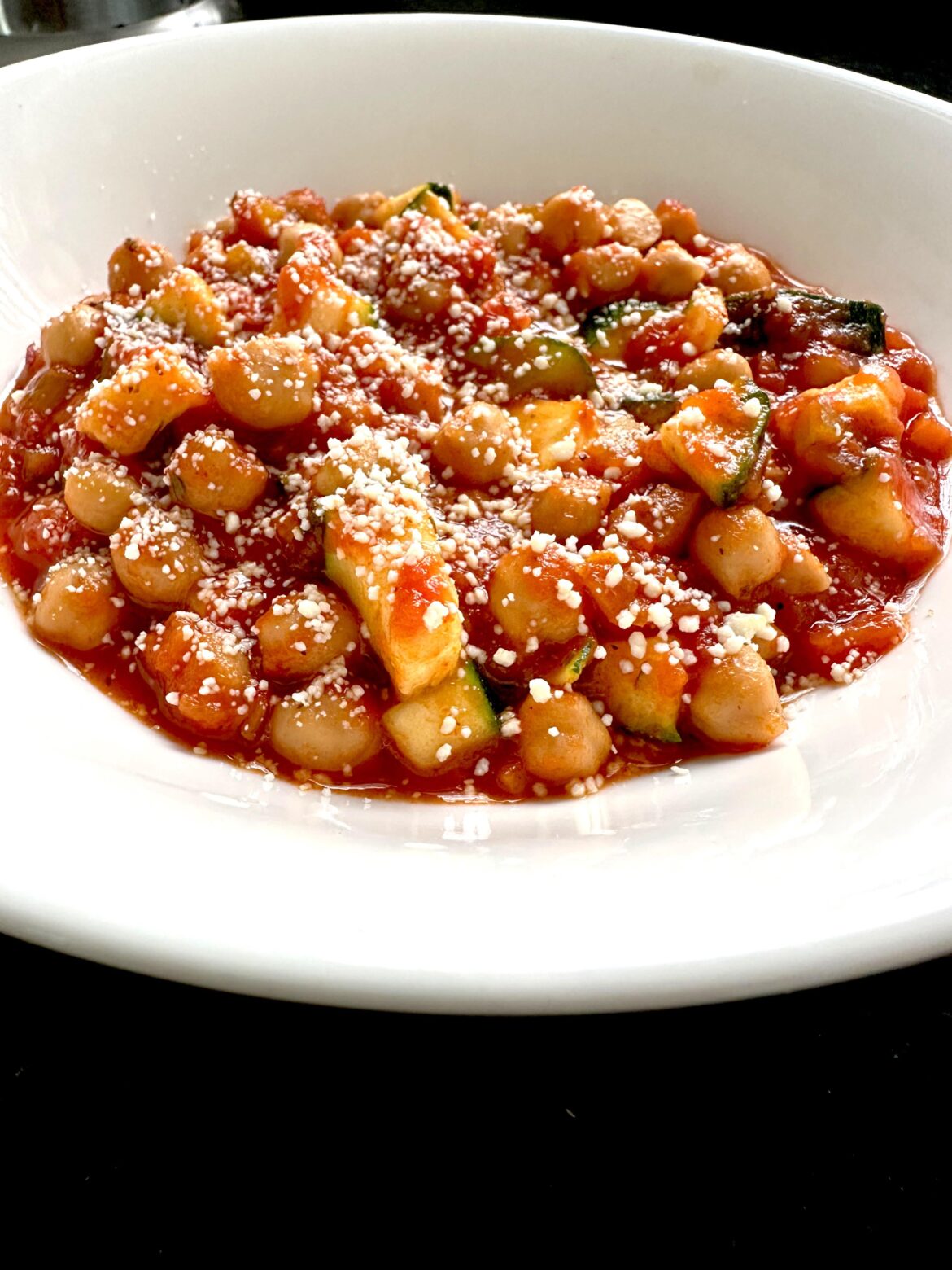 Chickpea ‘bolognaise’ - my comfort meal