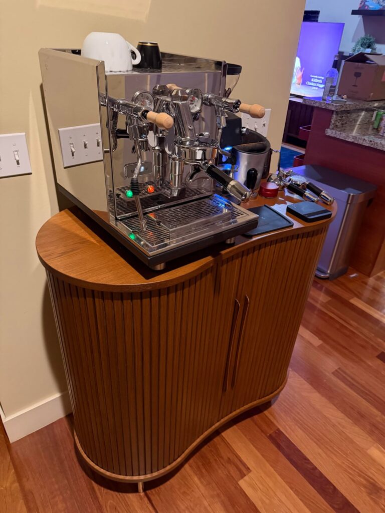 After years: my espresso set up isn’t industrial