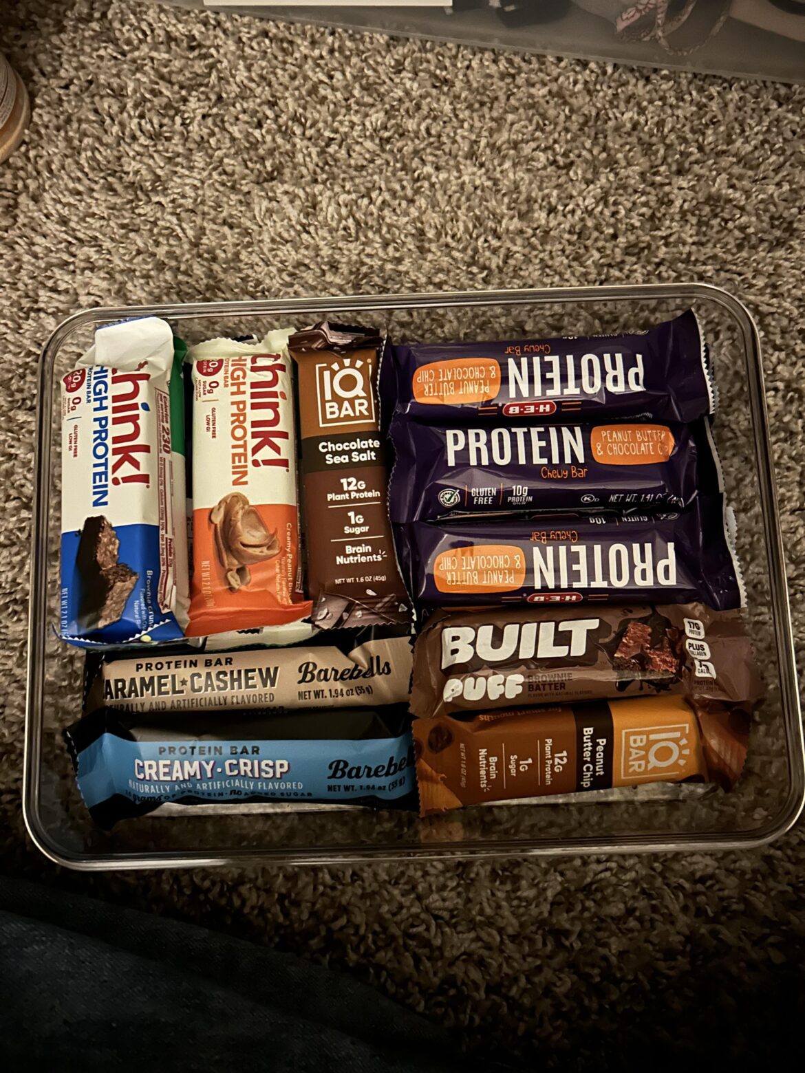 my stash! (think bars were 99¢ each at kroger)