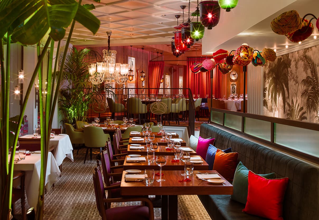 Interiors of Veeraswamy