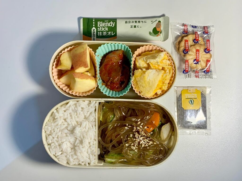 Today's and last week's bento ✨