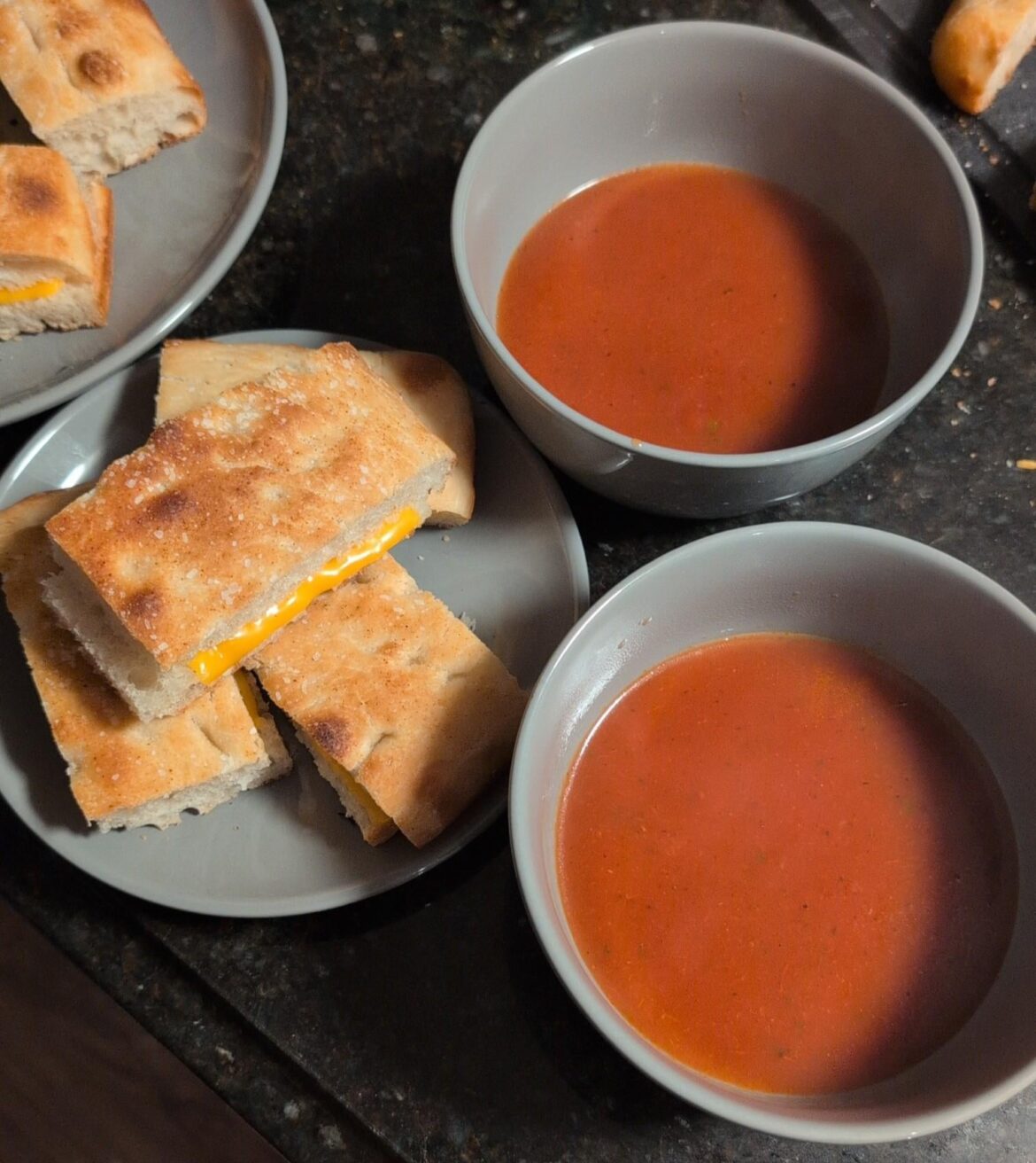 Focaccia Grilled Cheese Dippers