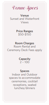 Venue Specs Paddlefish