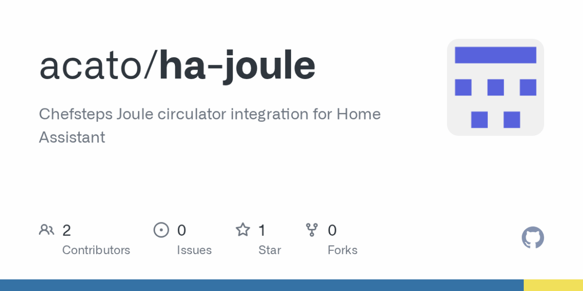 Joule sous-vide Home Assistant integration