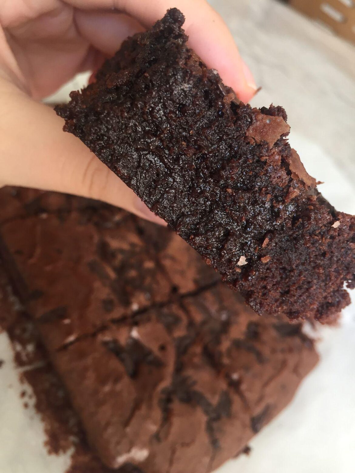 A perfect brownies.
