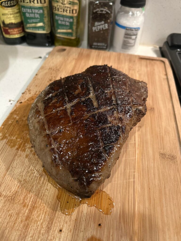 First picanha in the Sous Vide
