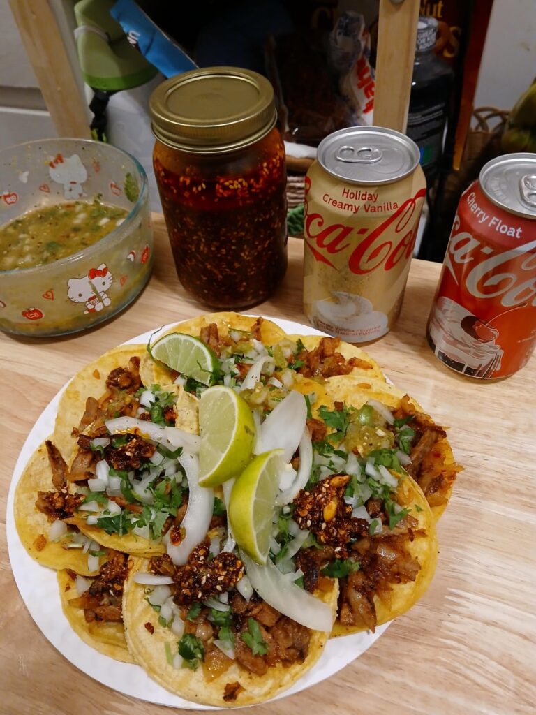 Tacos + burgers 🤤