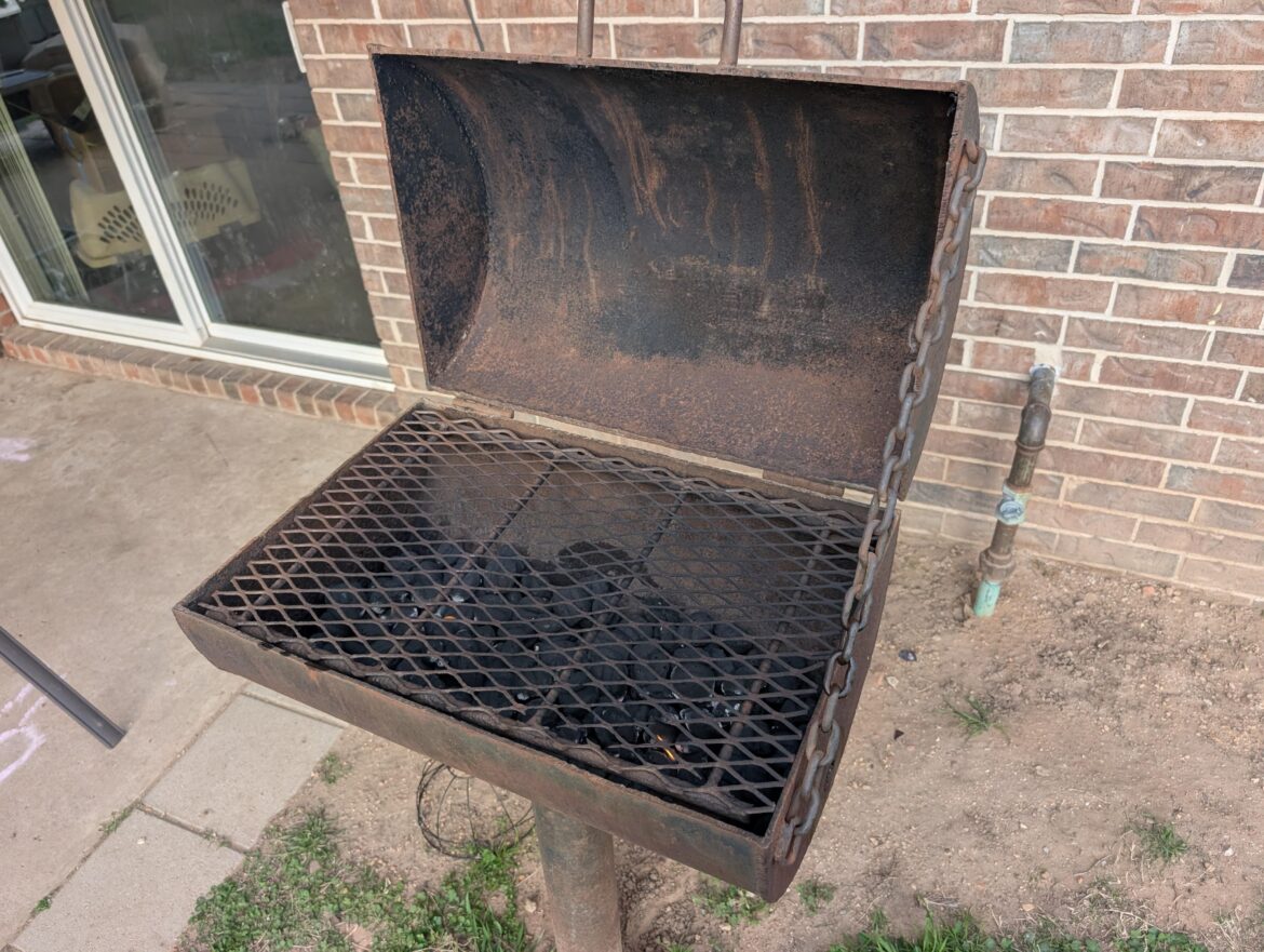 Just used my dad's grill for the first time
