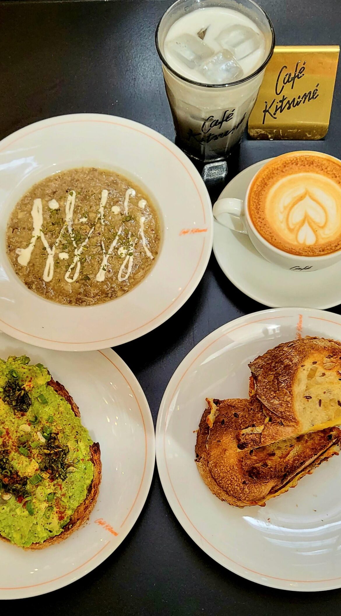 I tried Café Kitsuné at Pavilion Bukit Bintang in Kuala Lumpur, Malaysia