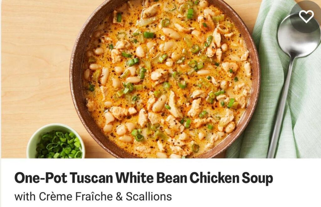One-Pot Tuscan white bean chicken soup