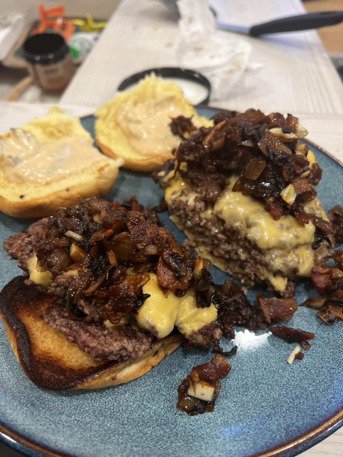 Burgers I made