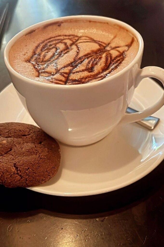 Hot chocolate, how delicious!