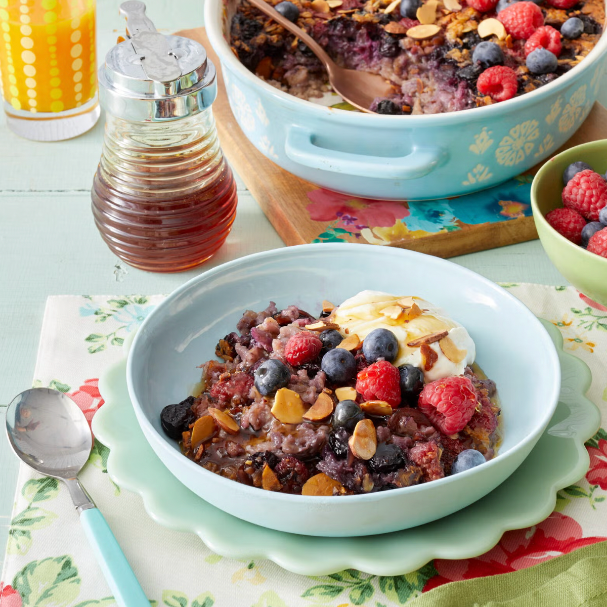 baked oatmeal winter breakfast