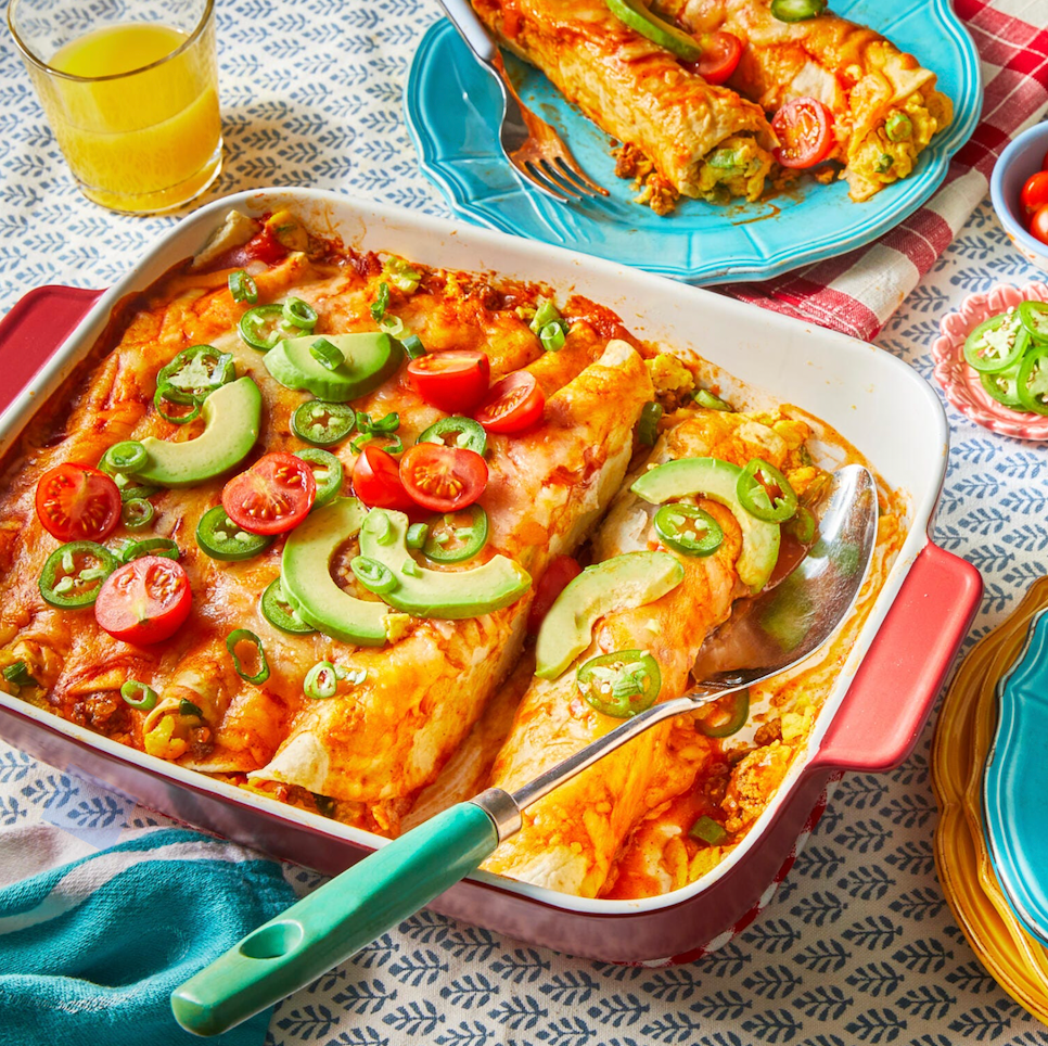 enchiladas winter breakfast