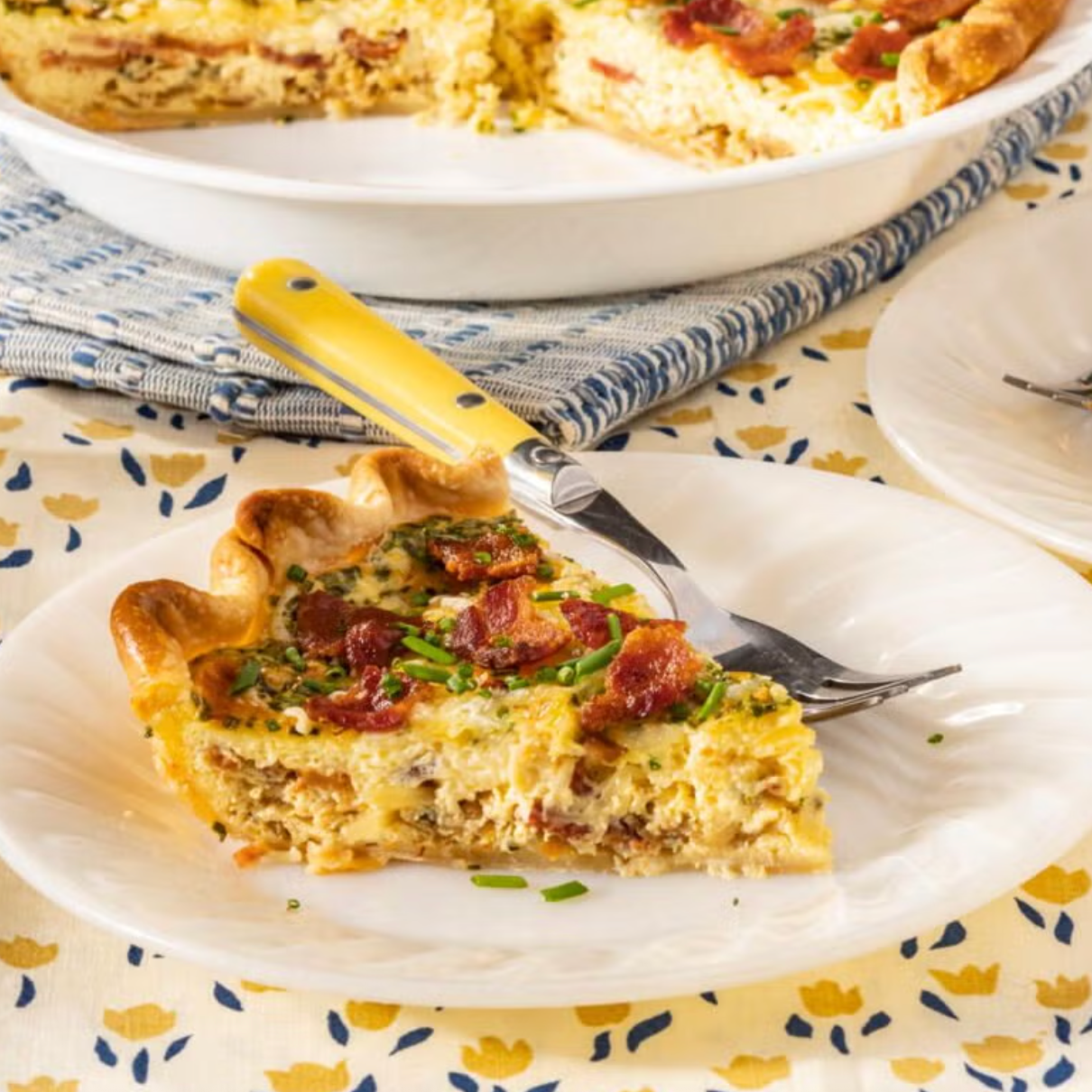 quiche lorraine winter breakfast