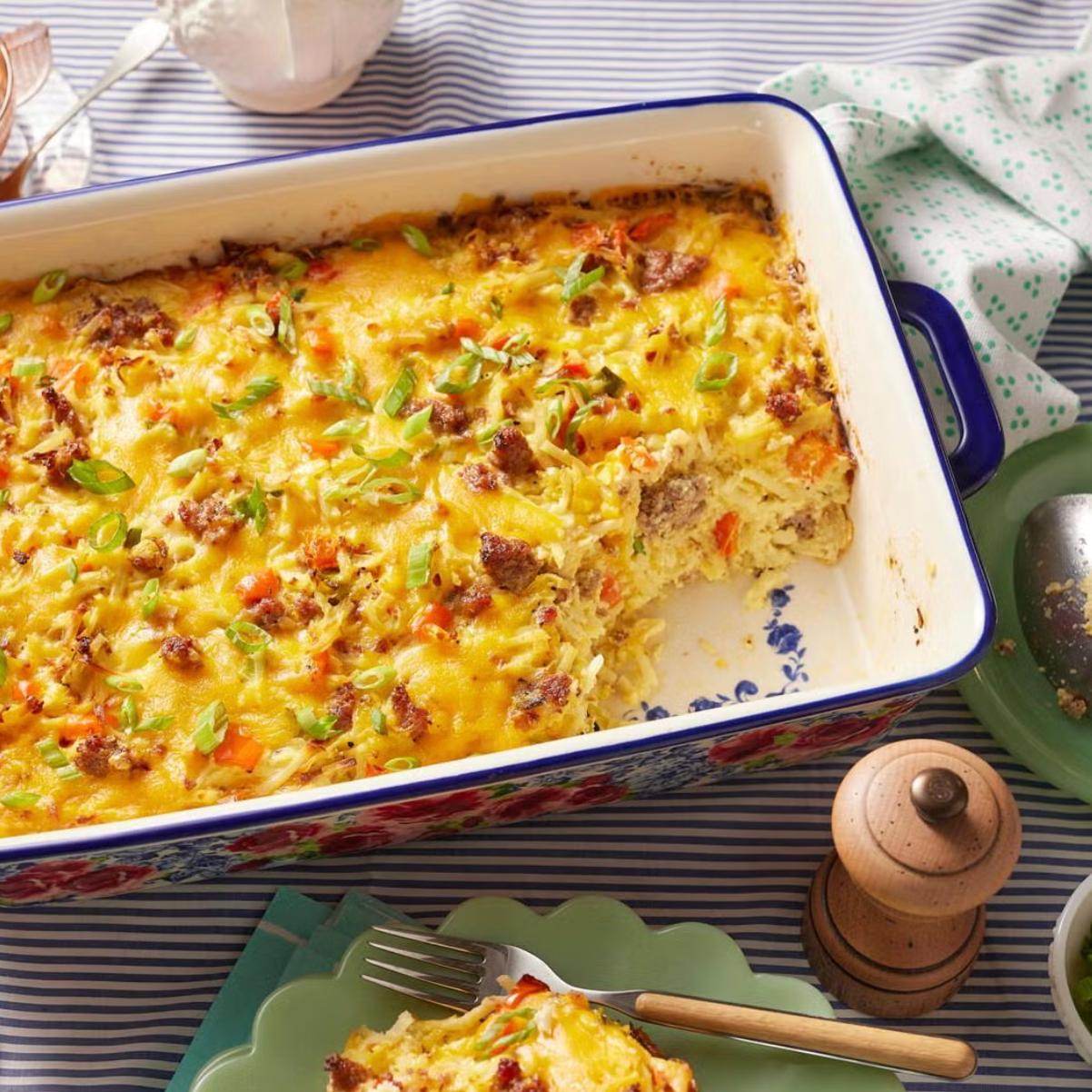 sausage casserole winter breakfast