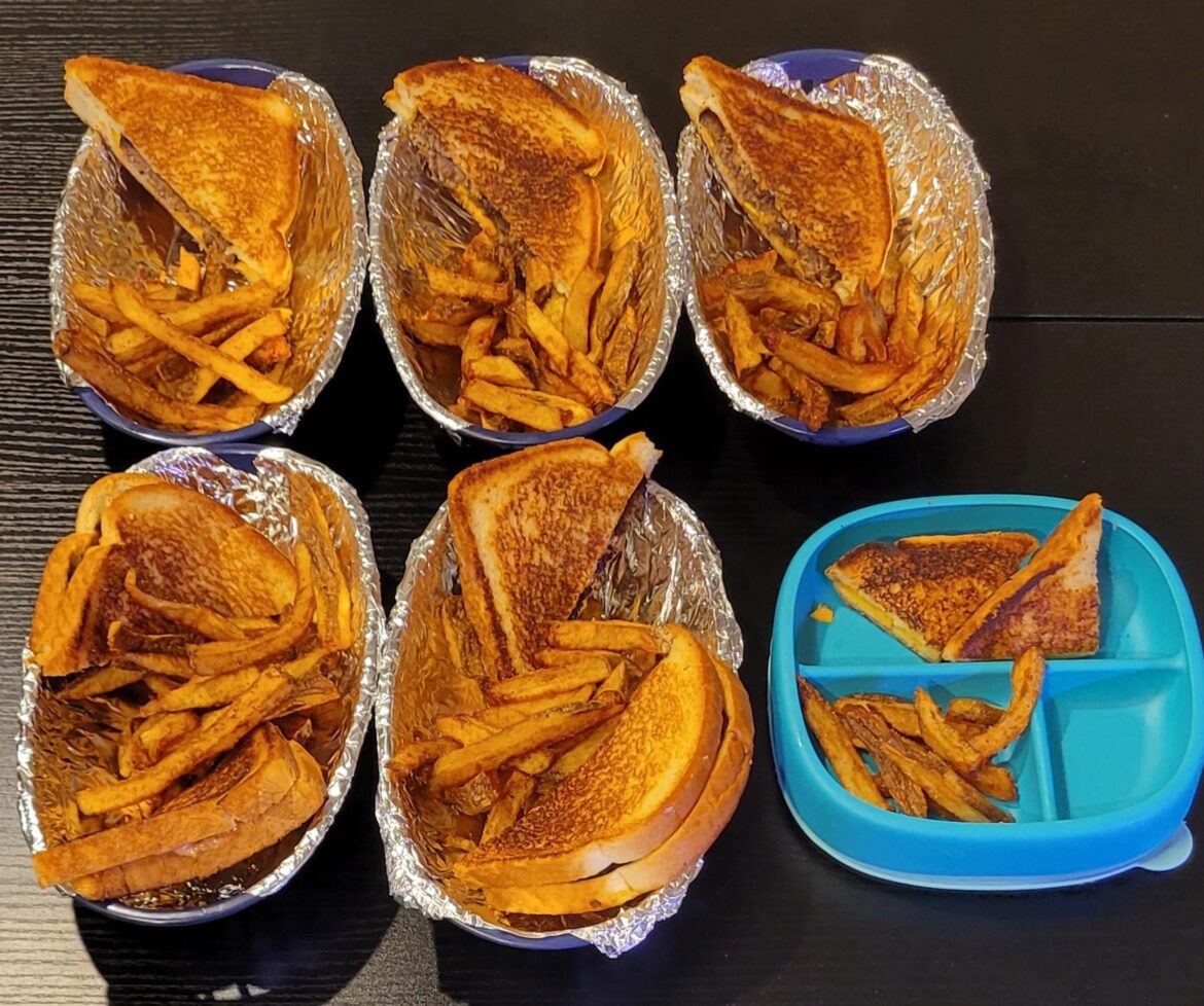 Patty Melts and French Fries