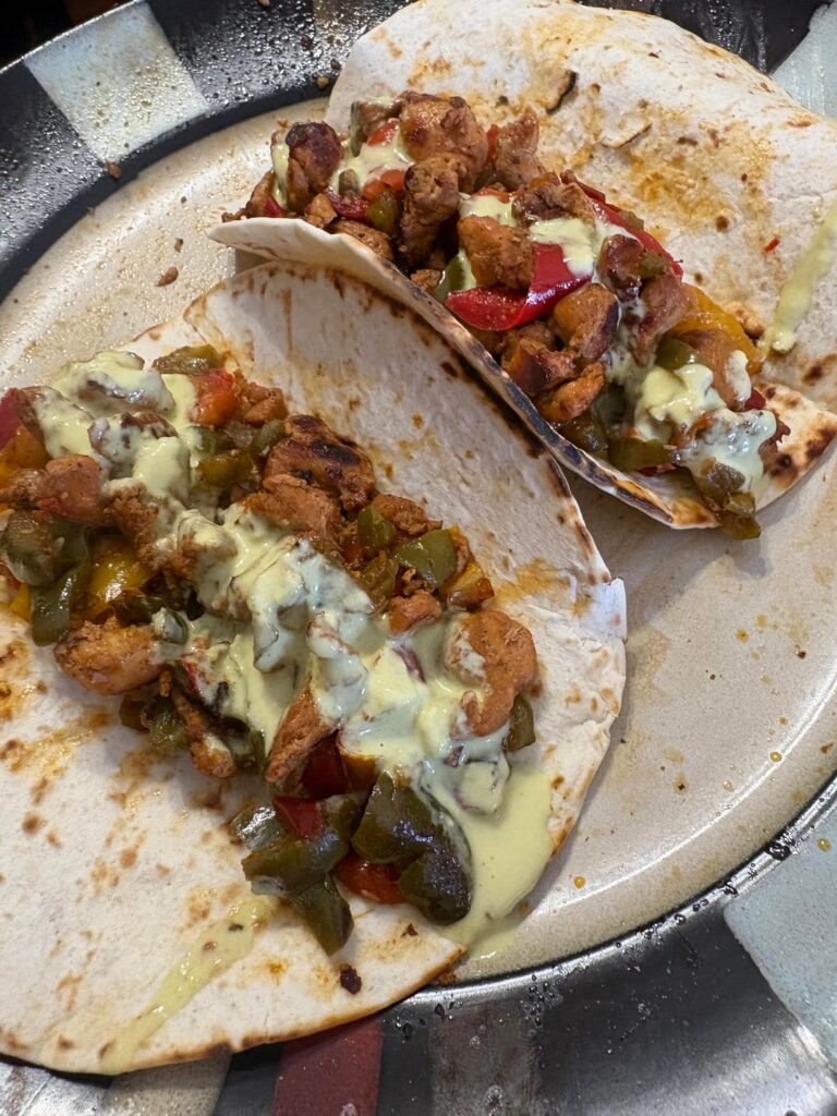 Are fajitas welcome here?