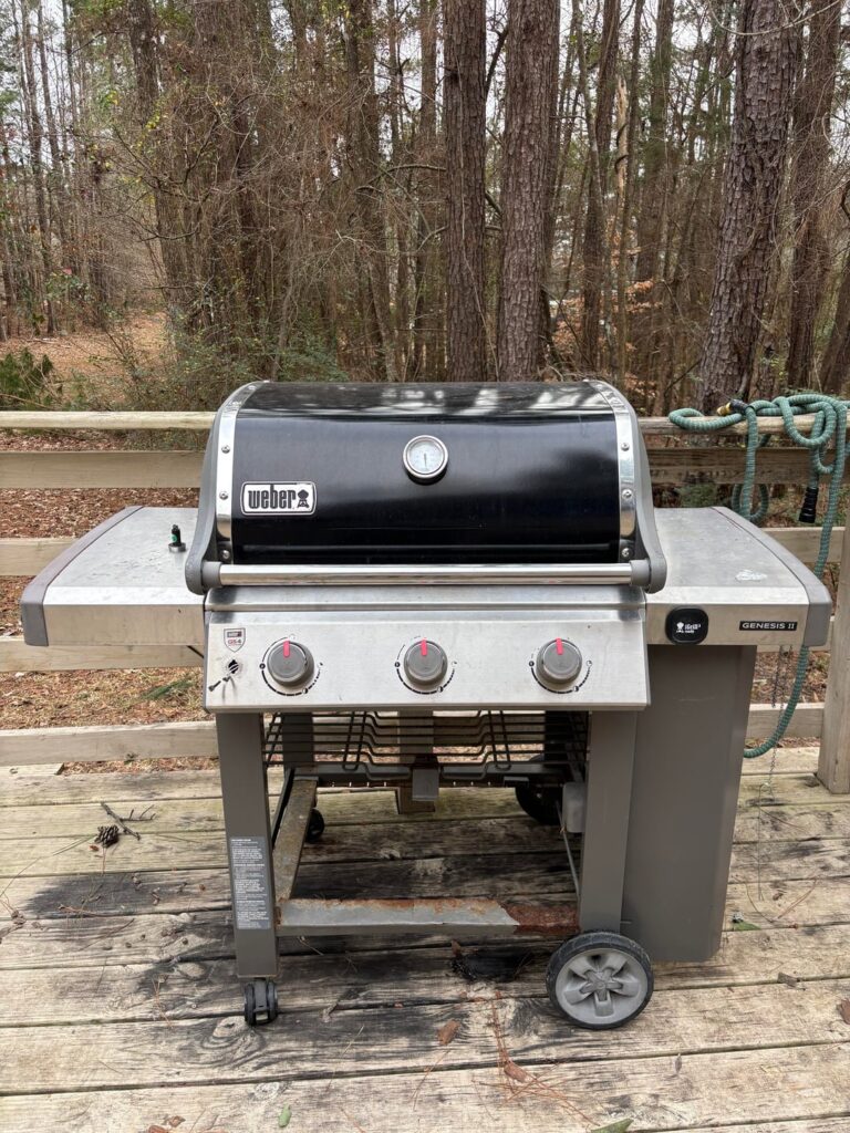 Second Hand Weber Genesis II Grill - New Restoration Project