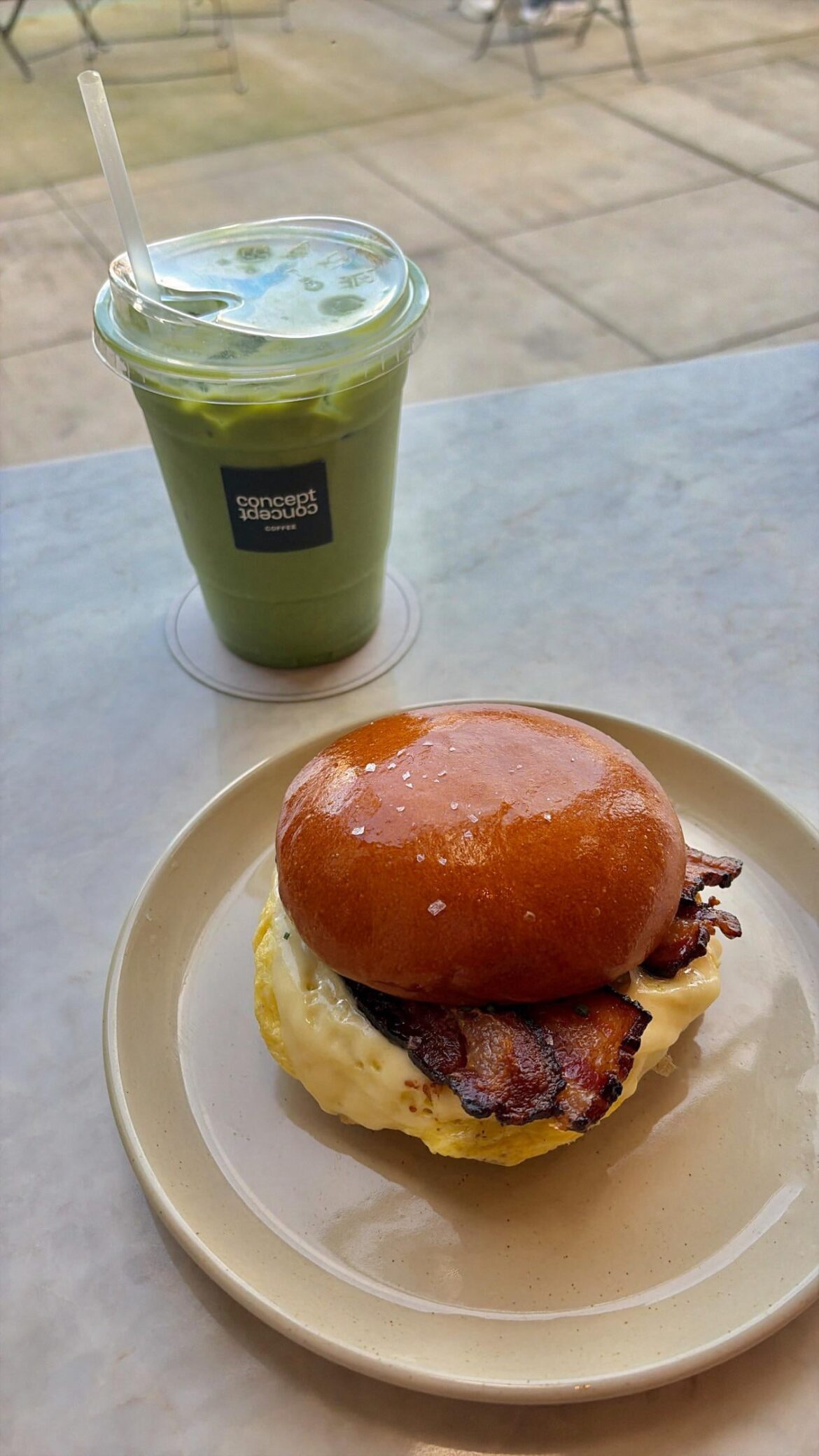 I don’t think I’ve seen a more beautiful breakfast sandwich ever…wow.