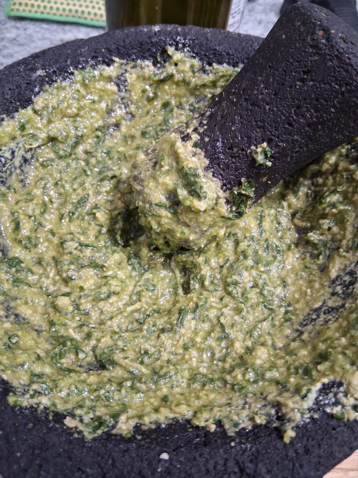 What do you think of my 3rd attempt Pesto consistency?