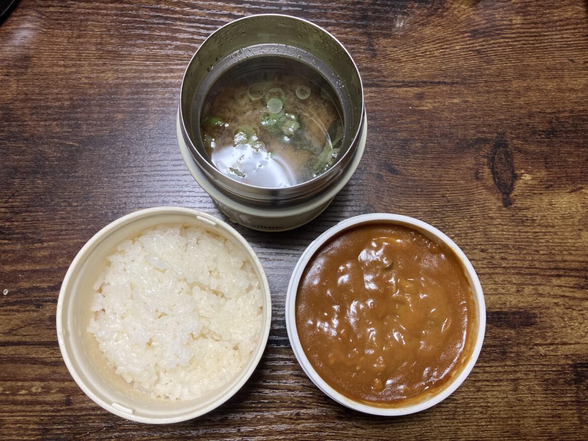 Leftover curry from yesterday🍛