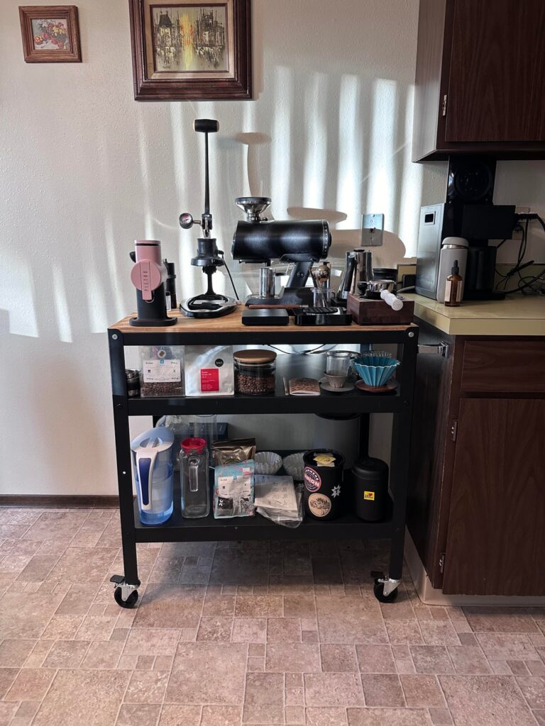 My coffee set up!