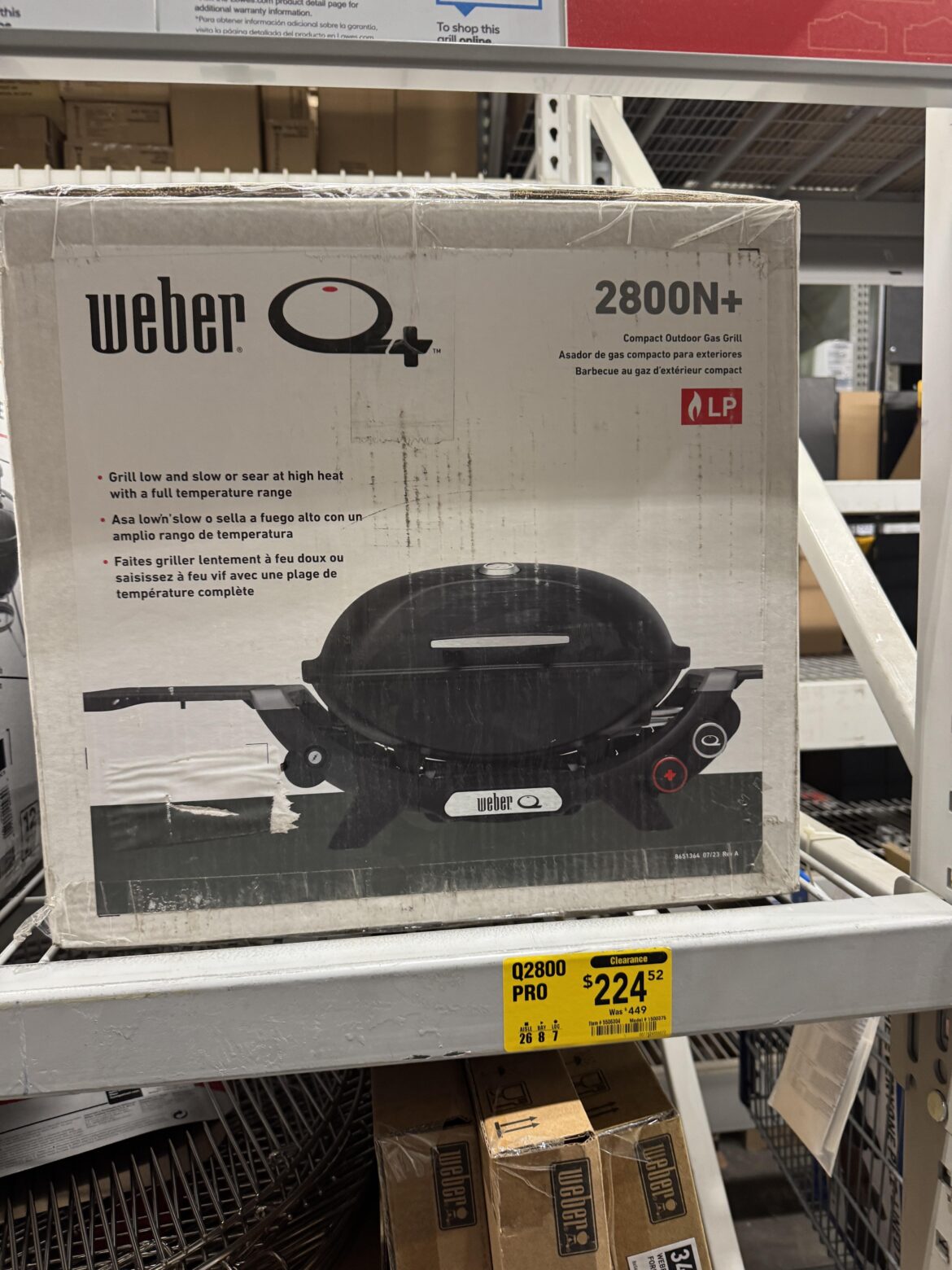 Clearance Deal in Lowes