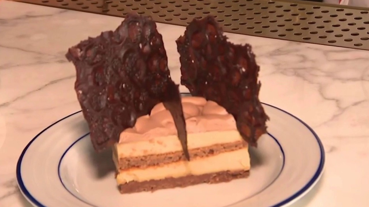 Opera cake at CASSIS