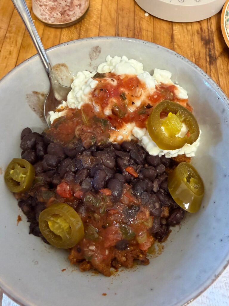 Such a macro friendly meal! 375 Cals and 40g of protein!