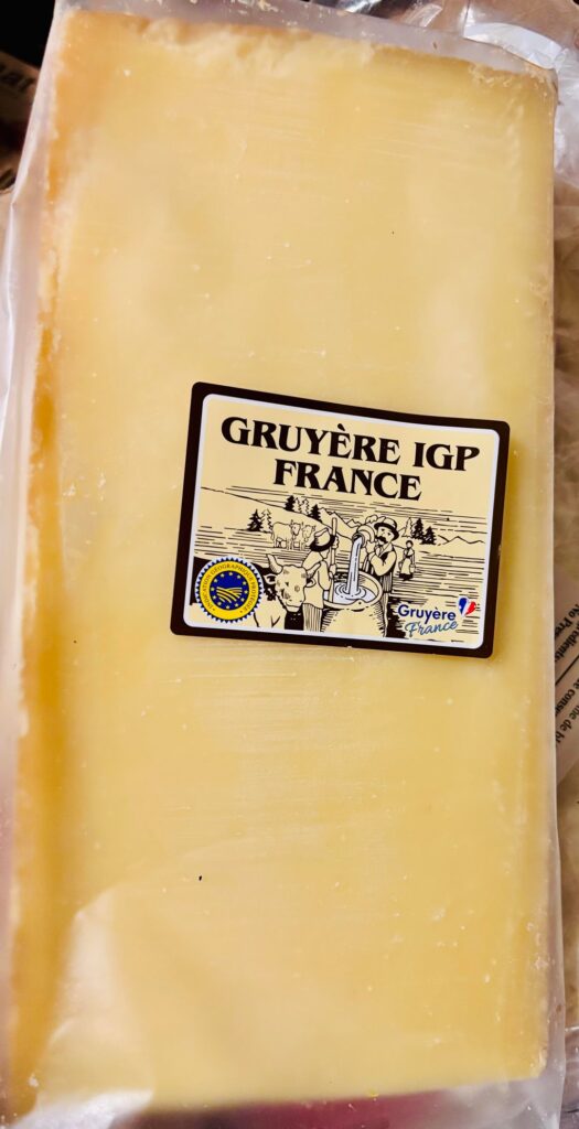 A 1.2 kg slice of Gruyère was a NEED, not a want! 🙈😆🫠