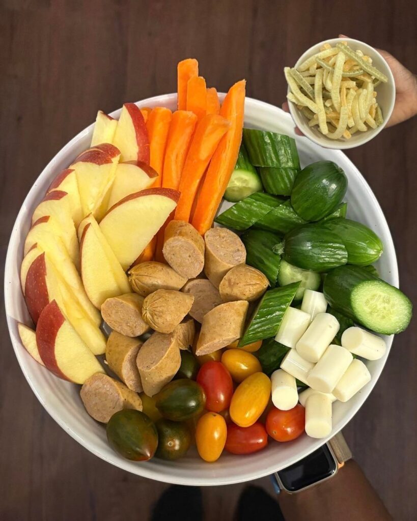 Snack plate dinner