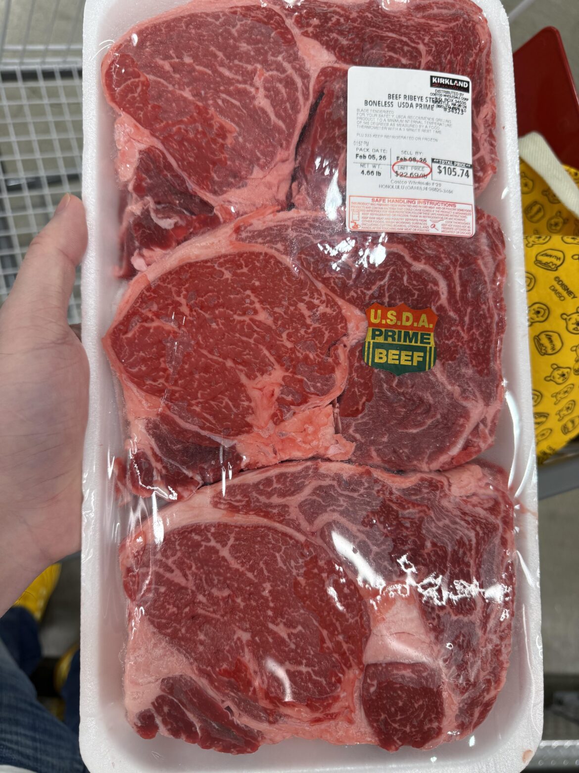 Perfect ribeyes (prime)