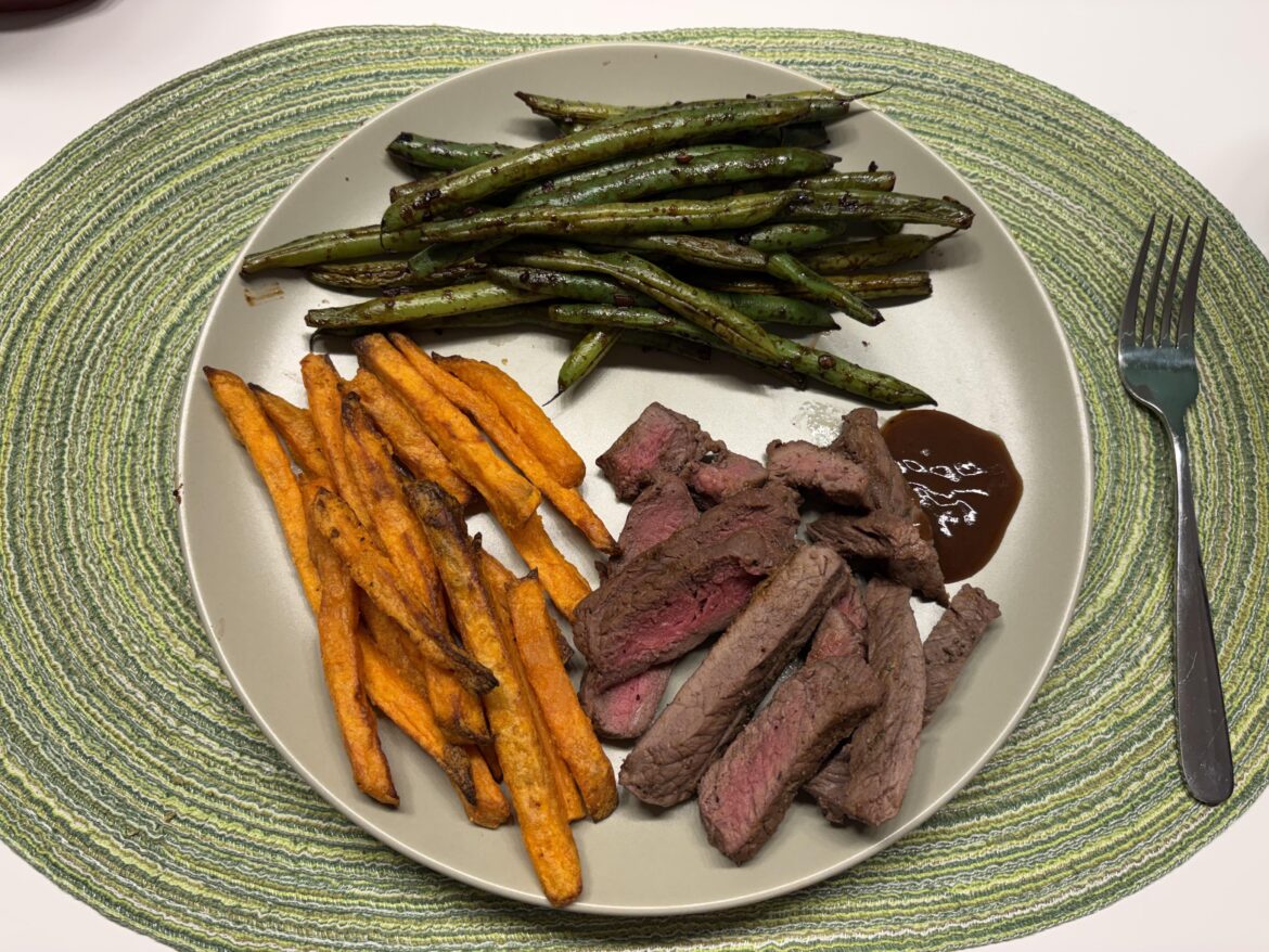 Wasn’t v hungry today so saved a good chunk of the calories for dinner