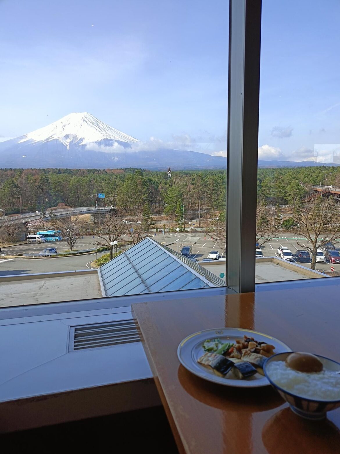 Breakfast with Fuji