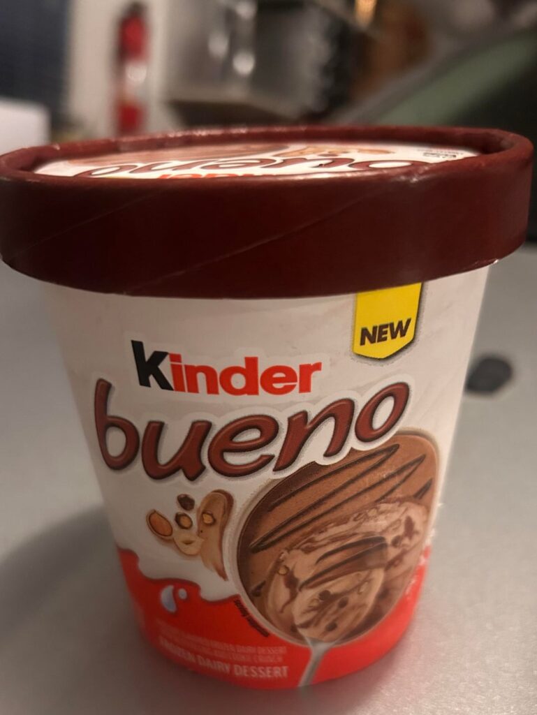Kinder Bueno Ice Cream Review