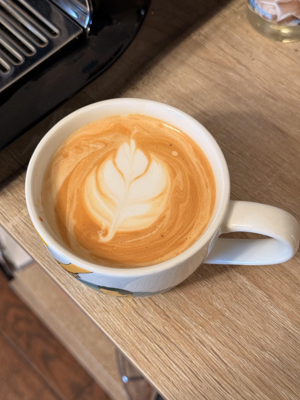 Getting there. Latte art